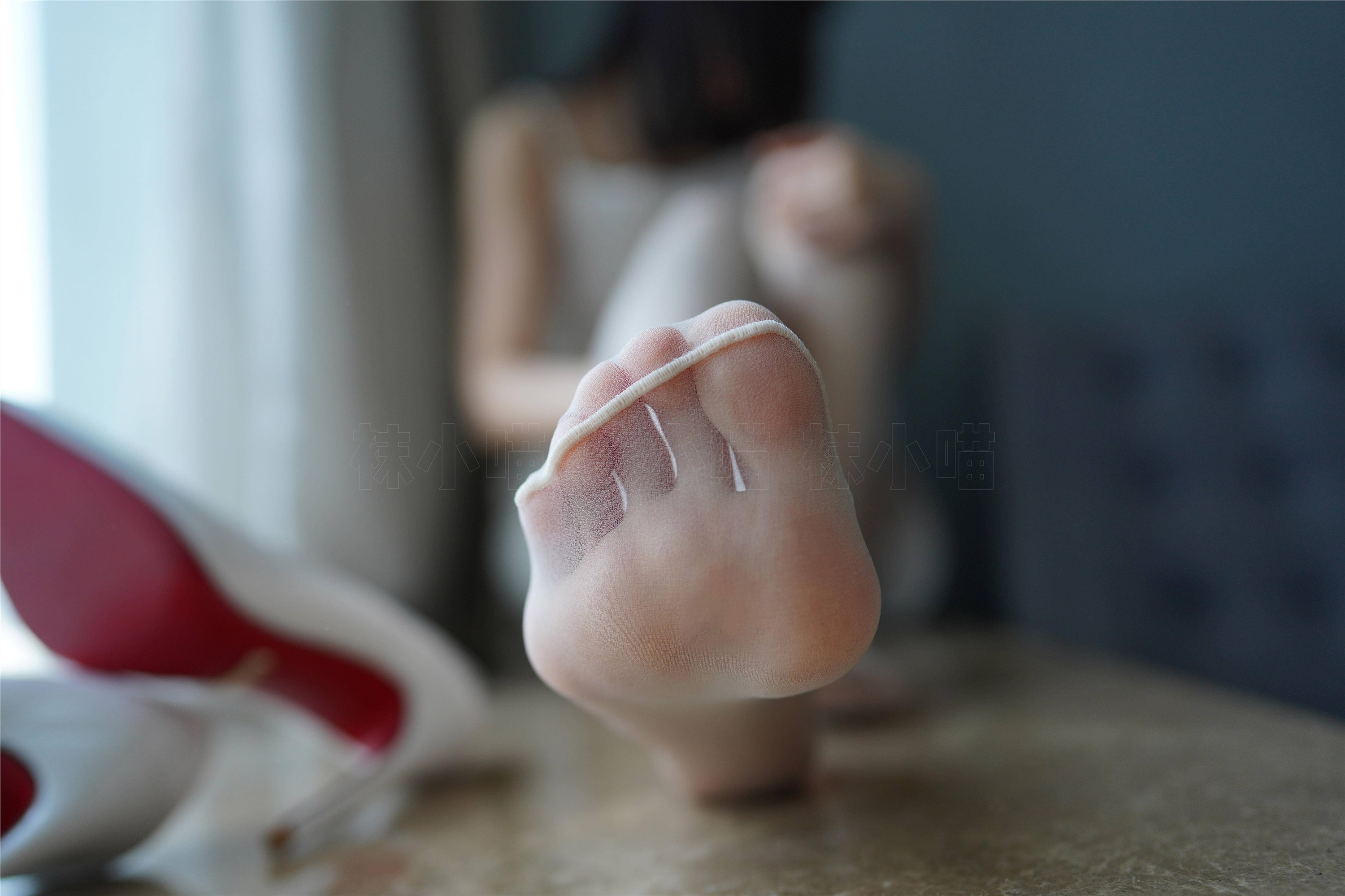 KittyWawa袜小喵  KT282 洁白无暇